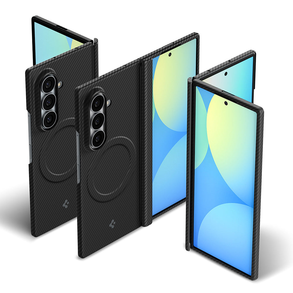 Калъф MagSafe за Samsung Galaxy Z Fold8 Ultra F976, Spigen, Air Skin, Тъмносин ACS11852