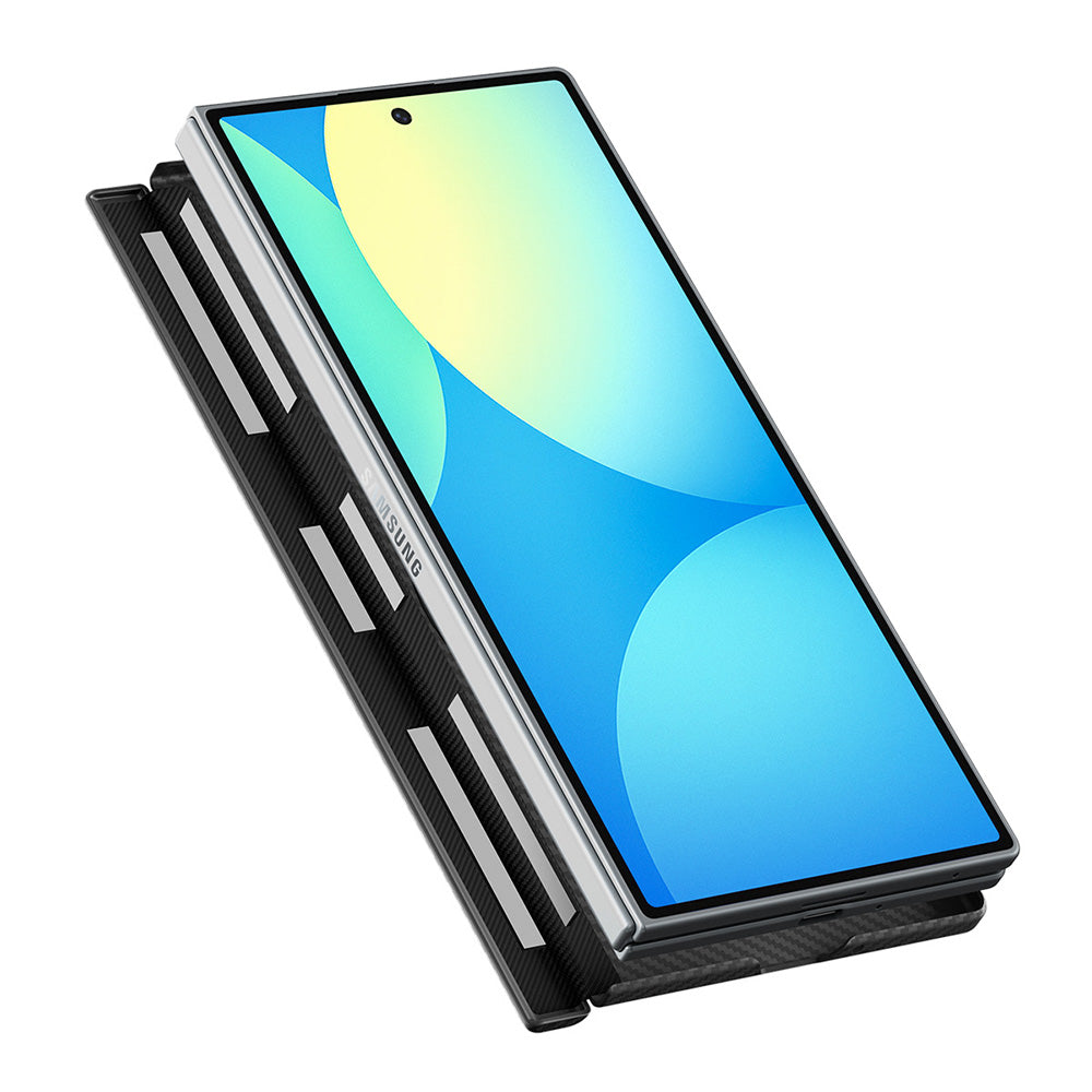 Калъф MagSafe за Samsung Galaxy Z Fold8 Ultra F976, Spigen, Air Skin, Тъмносин ACS11852