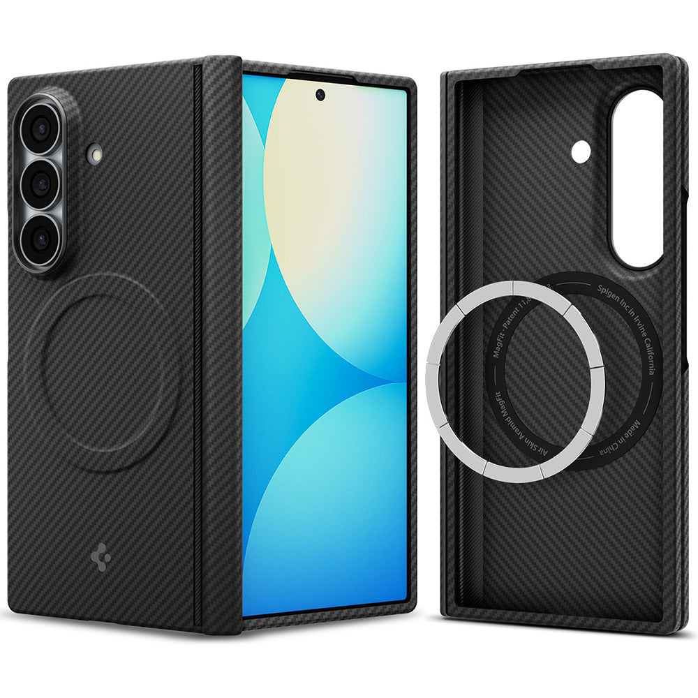 Калъф MagSafe за Samsung Galaxy Z Fold8 Ultra F976, Spigen, Air Skin, Черен ACS11510