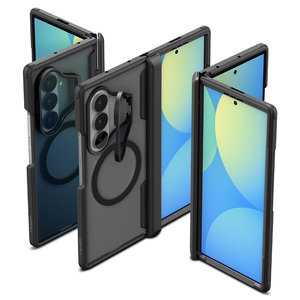 Калъф MagSafe за Samsung Galaxy Z Fold8 Ultra F976, Spigen, Optik Armor Pro, Черен ACS11500
