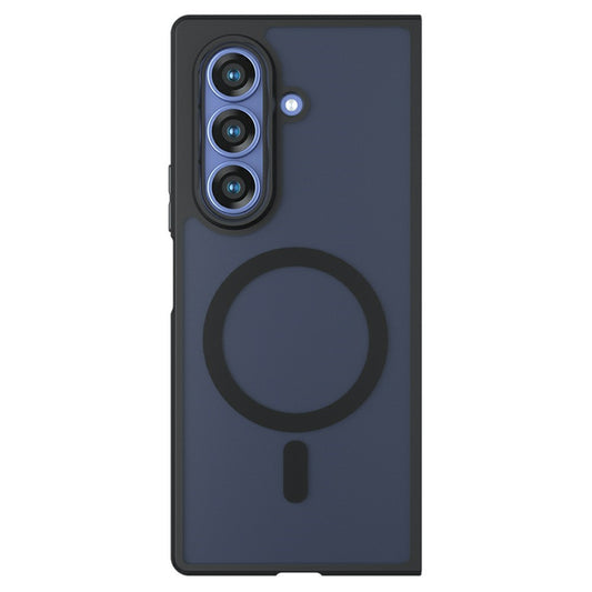 Калъф MagSafe за Samsung Galaxy Z Fold8 Ultra F976, Techsuit, PureFrost, Черен сатен