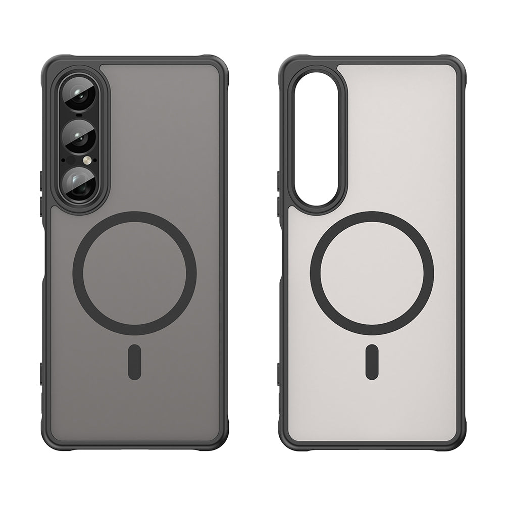 Калъф MagSafe за Sony Xperia 1 VII, Techsuit, HaloFrost II, Черен