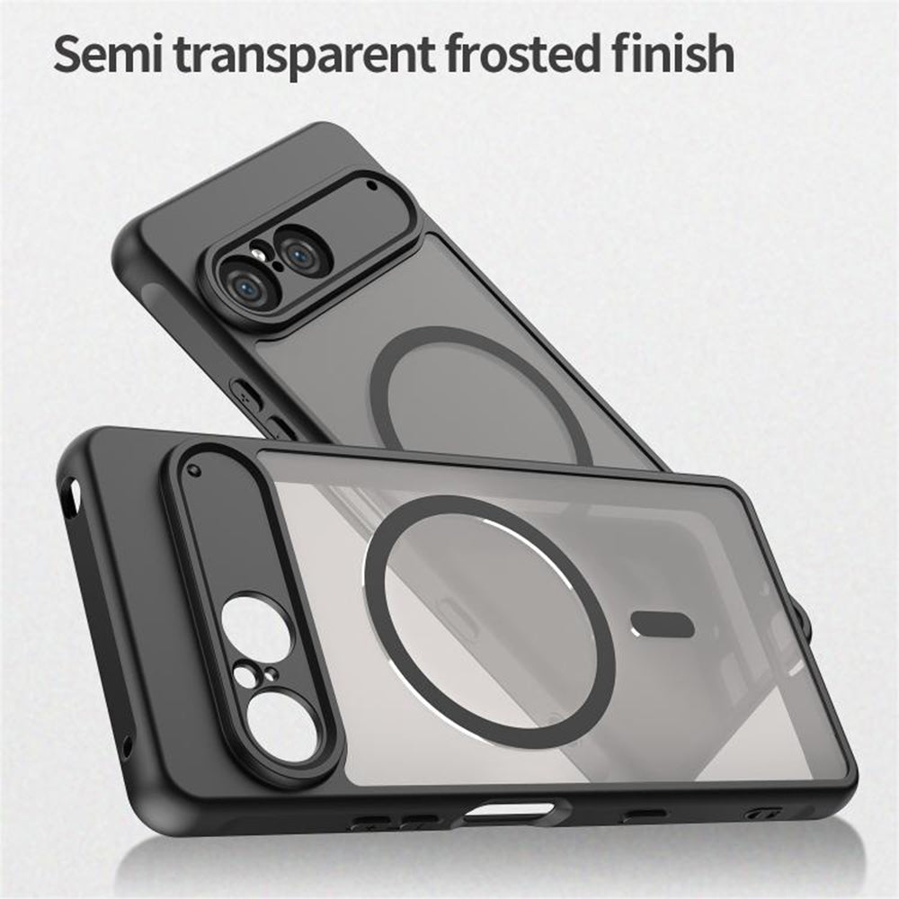Калъф MagSafe за Sony Xperia 10 VII, Techsuit, HaloFrost II, Черен