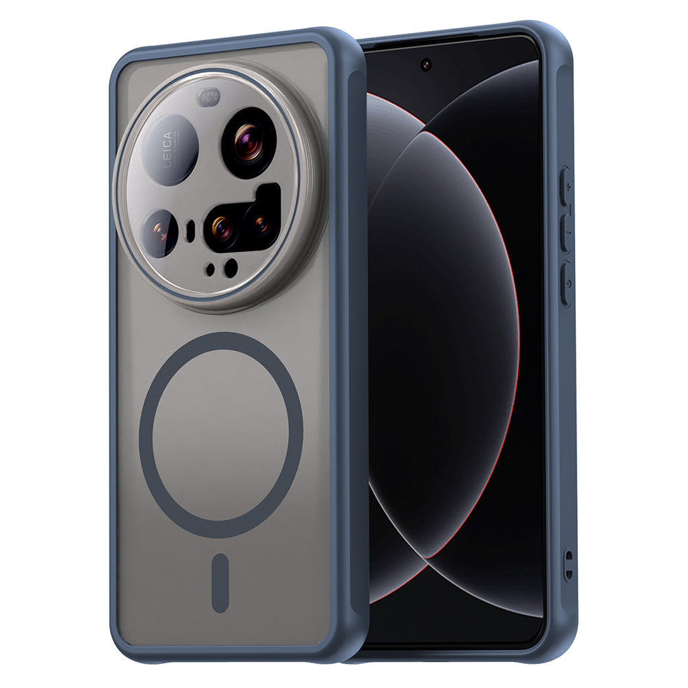 Калъф MagSafe за Xiaomi 15 Ultra, Techsuit, HaloFrost II, Тъмносин