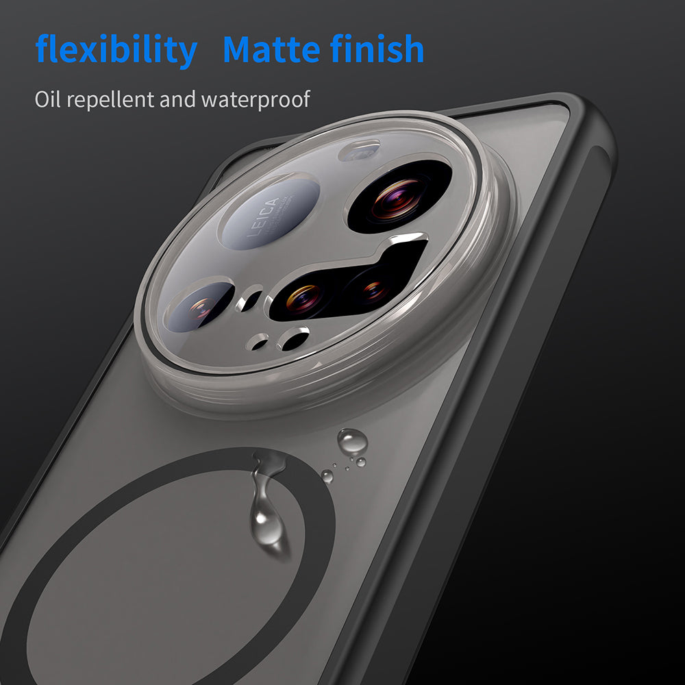 Калъф MagSafe за Xiaomi 15 Ultra, Techsuit, HaloFrost II, Черен