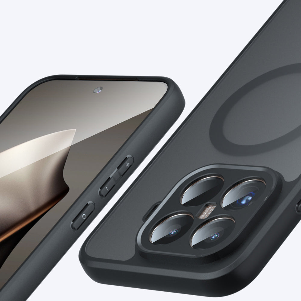 Калъф MagSafe за Xiaomi 15T Pro, Techsuit, PureFrost, Сатенено Черен