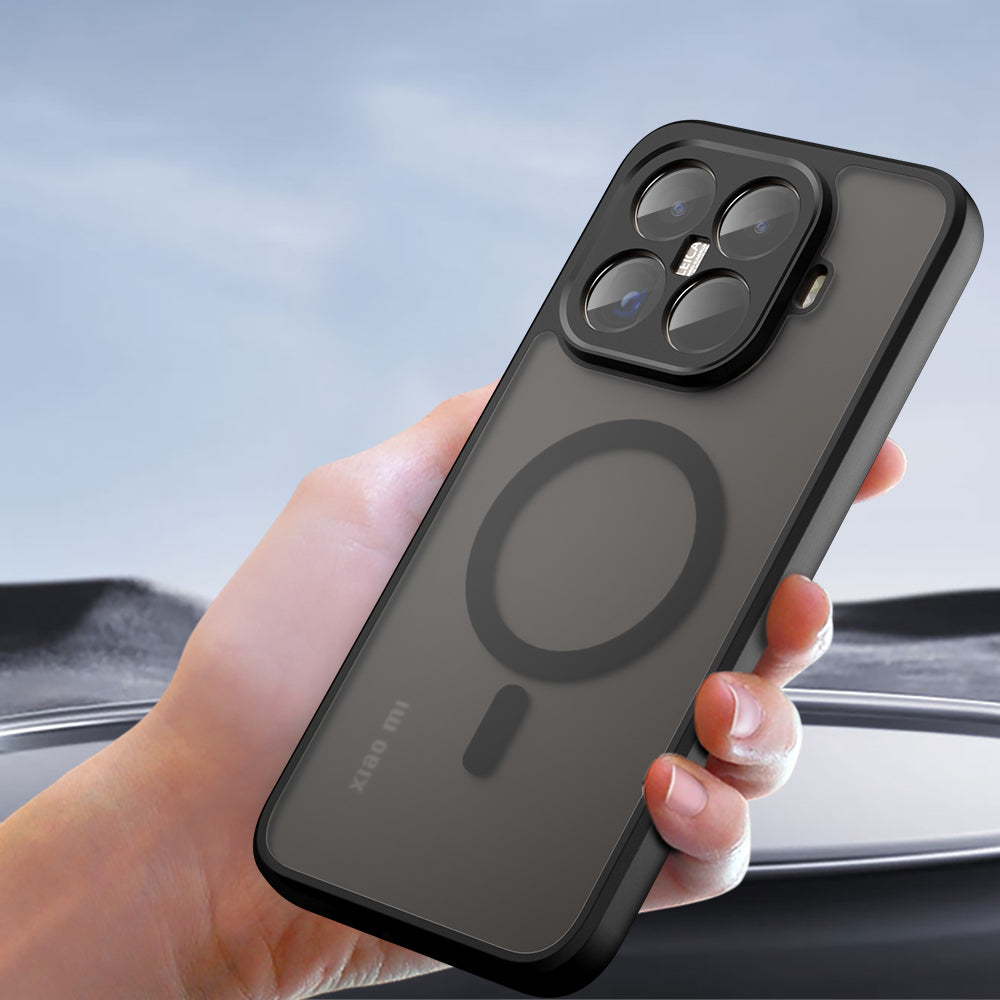 Калъф MagSafe за Xiaomi 15T Pro, Techsuit, PureFrost, Сатенено Черен