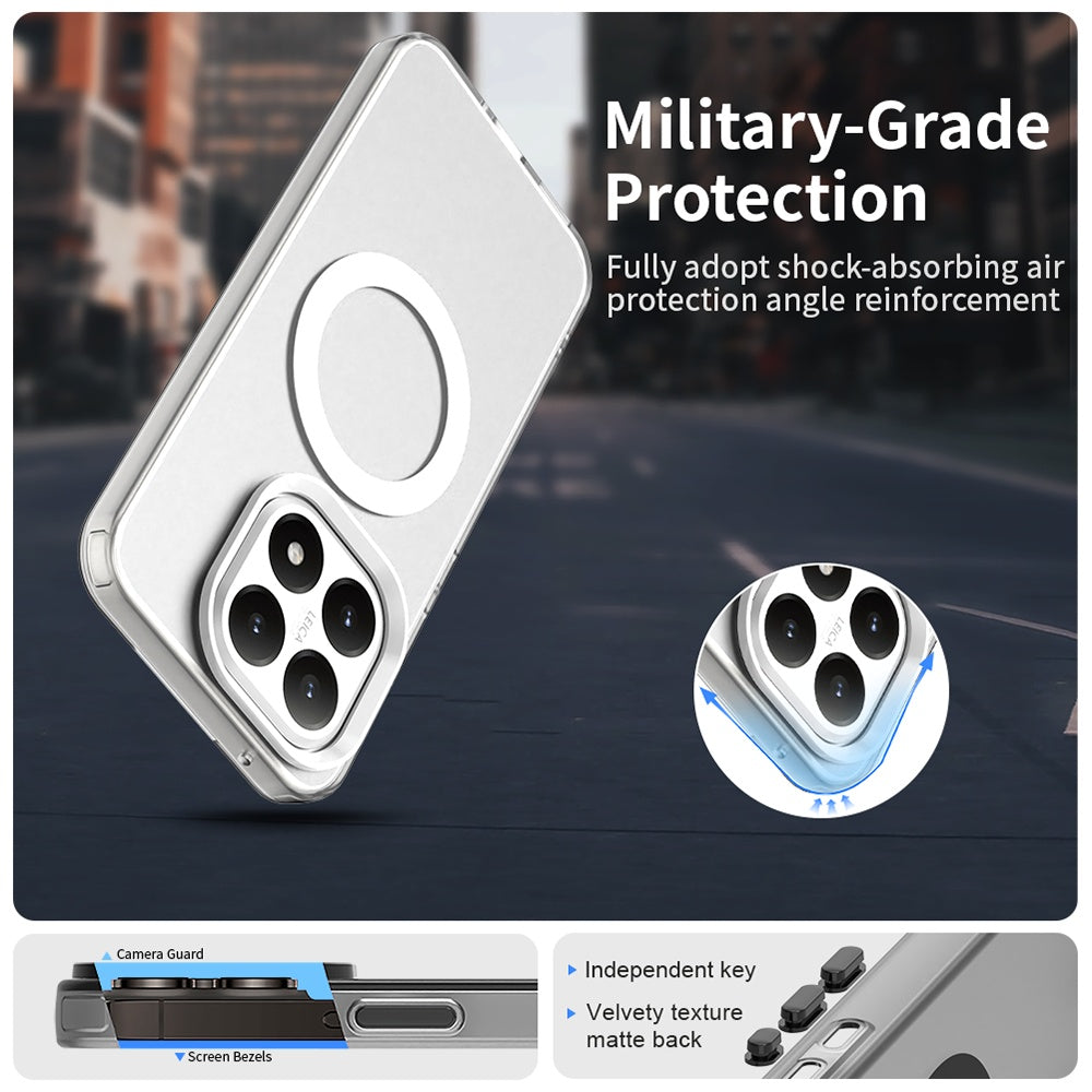 Калъф MagSafe за Xiaomi 15T, Techsuit, CandyCase, Бял