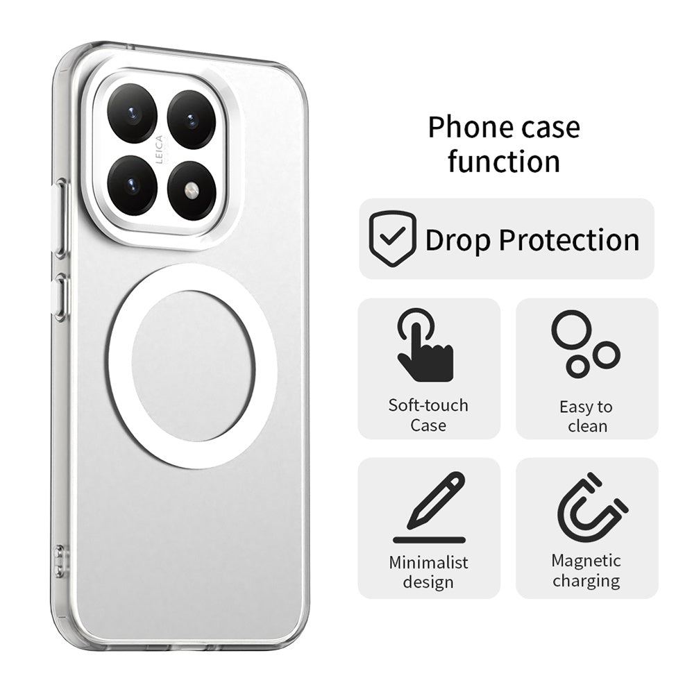 Калъф MagSafe за Xiaomi 15T, Techsuit, CandyCase, Бял