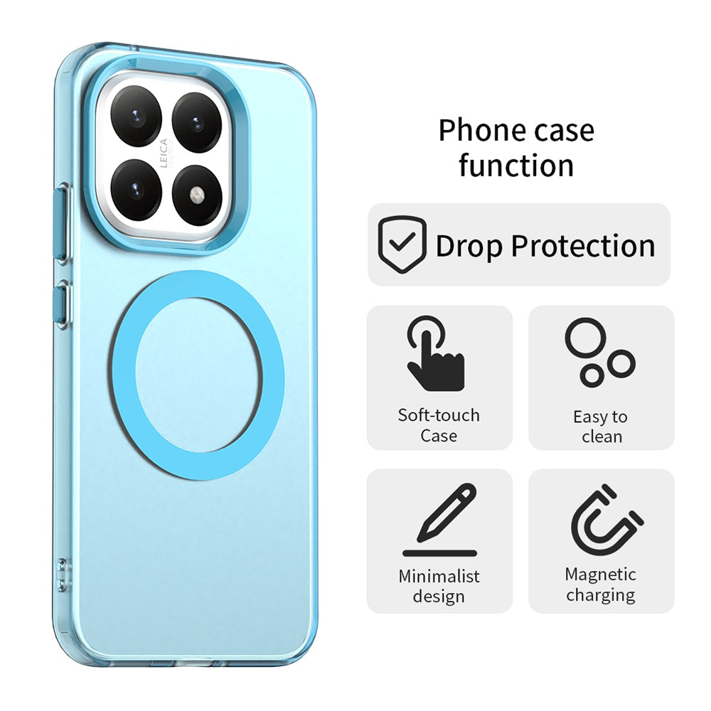 Калъф MagSafe за Xiaomi 15T, Techsuit, CandyCase, Син