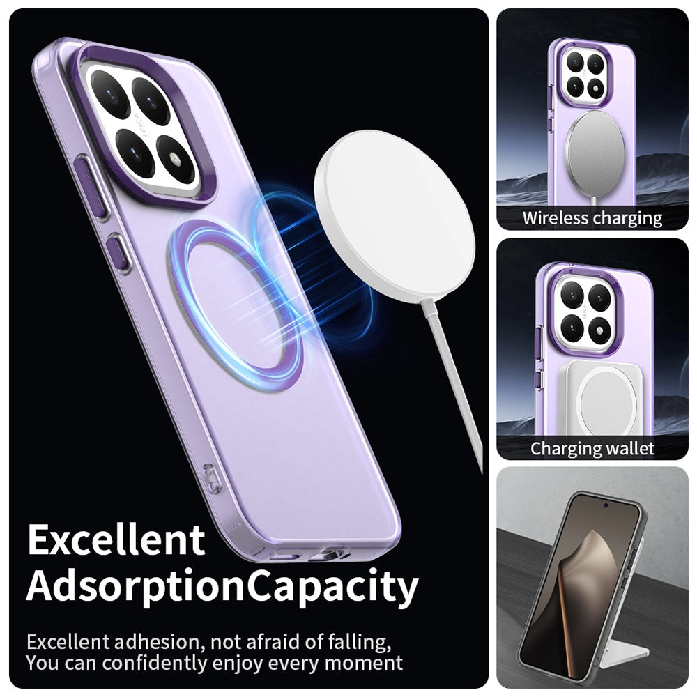 MagSafe Case for Xiaomi 15T, Techsuit, CandyCase, Purple