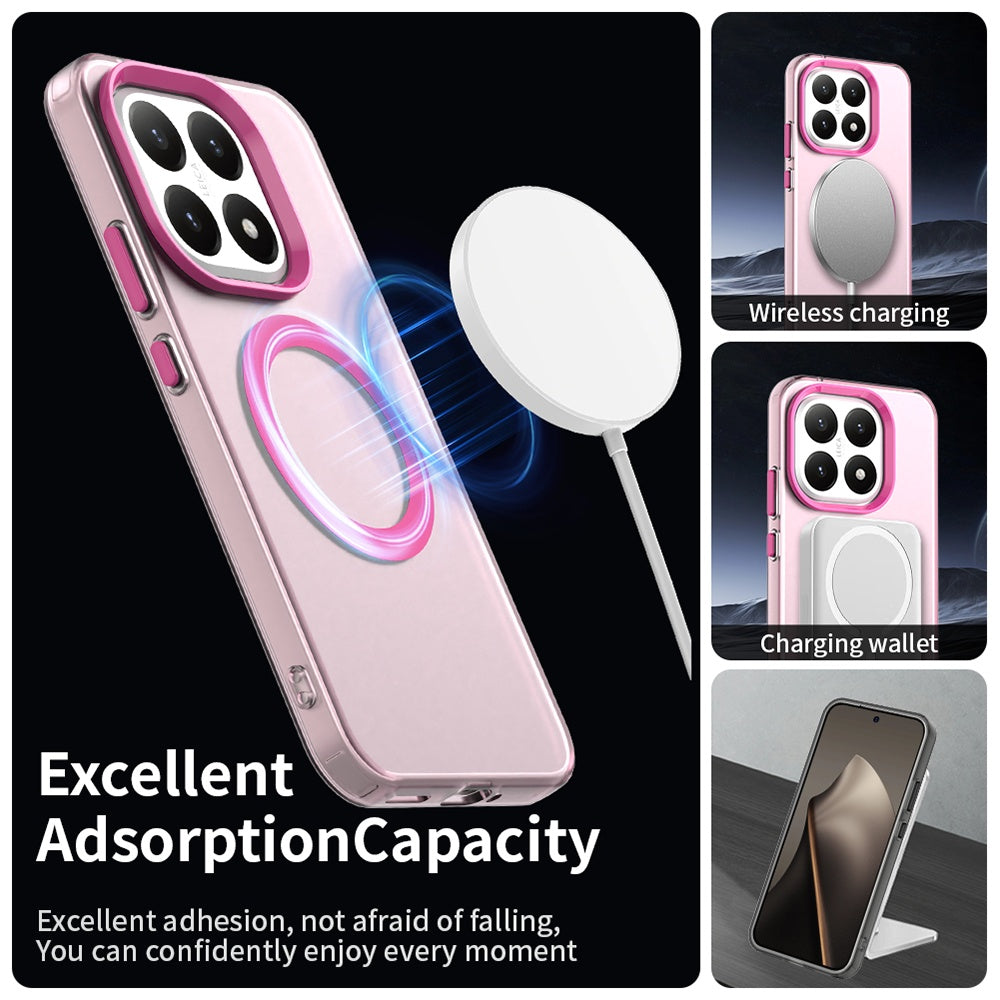 Калъф MagSafe за Xiaomi 15T, Techsuit, CandyCase, Розов