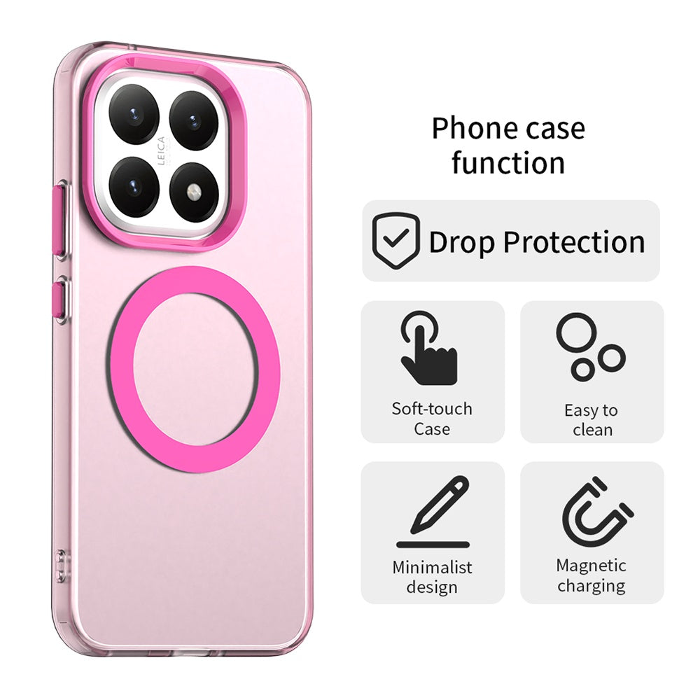 Калъф MagSafe за Xiaomi 15T, Techsuit, CandyCase, Розов
