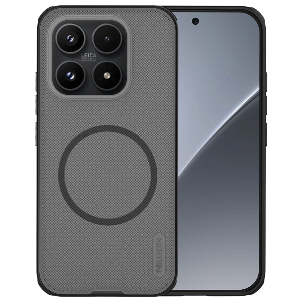 Калъф MagSafe за Xiaomi 17, Nillkin, Super Shield Pro, Черен Прозрачен Сатениран