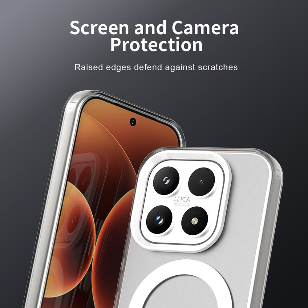 Калъф MagSafe за Xiaomi 17, Techsuit, CandyCase, Бял