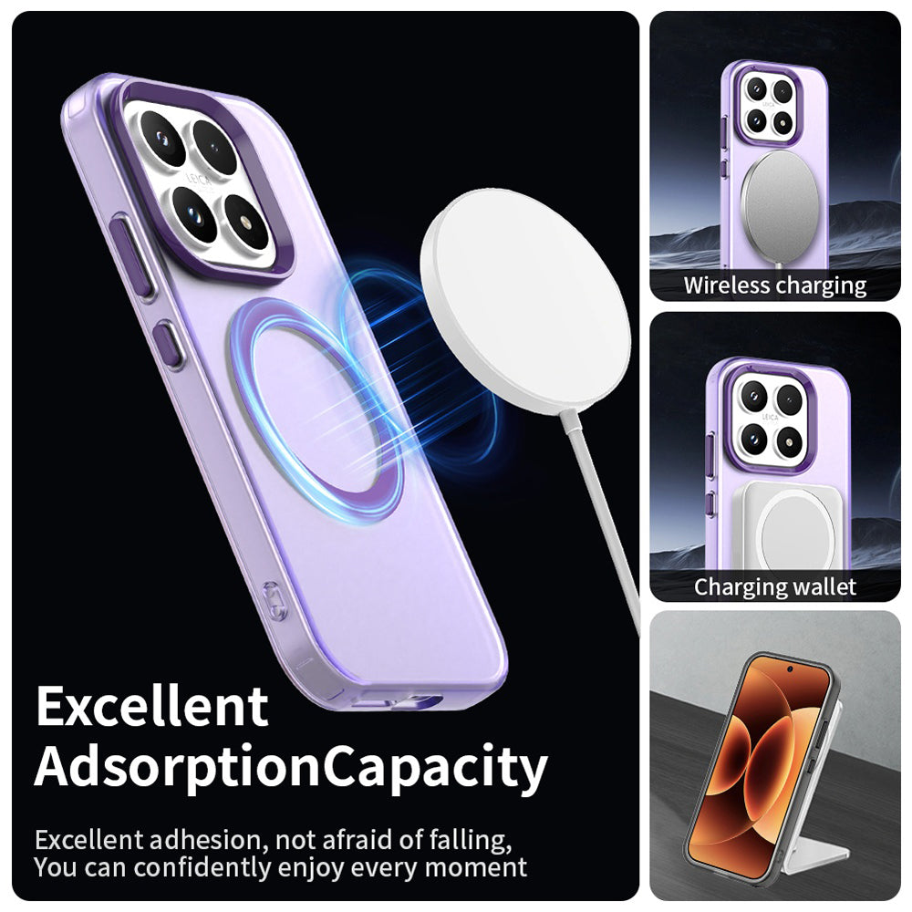 Калъф MagSafe за Xiaomi 17, Techsuit, CandyCase, Лилав