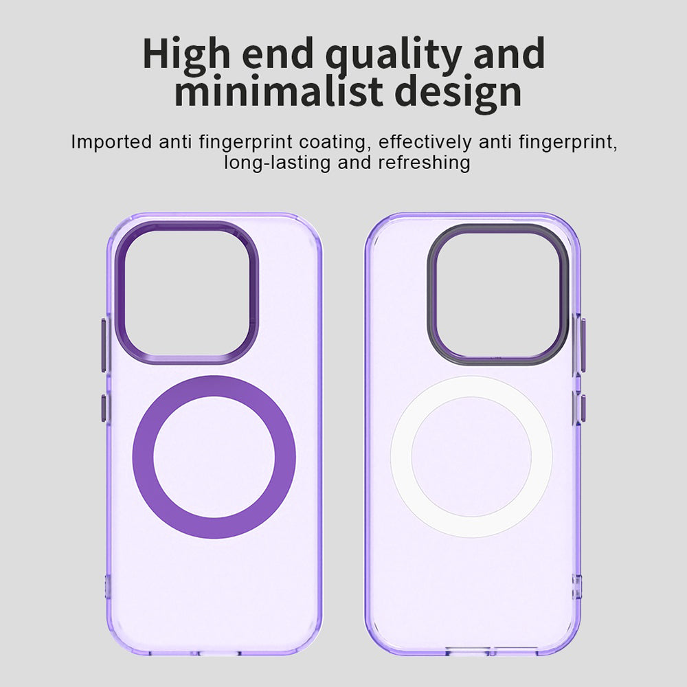 Калъф MagSafe за Xiaomi 17, Techsuit, CandyCase, Лилав