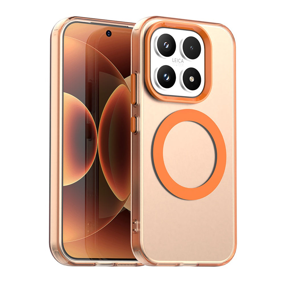 Калъф MagSafe за Xiaomi 17, Techsuit, CandyCase, Оранжев