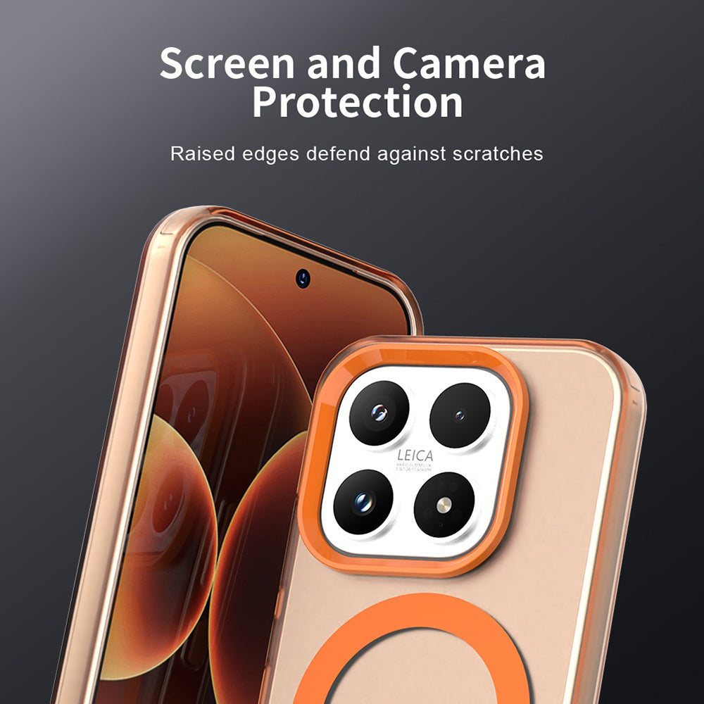 Калъф MagSafe за Xiaomi 17, Techsuit, CandyCase, Оранжев