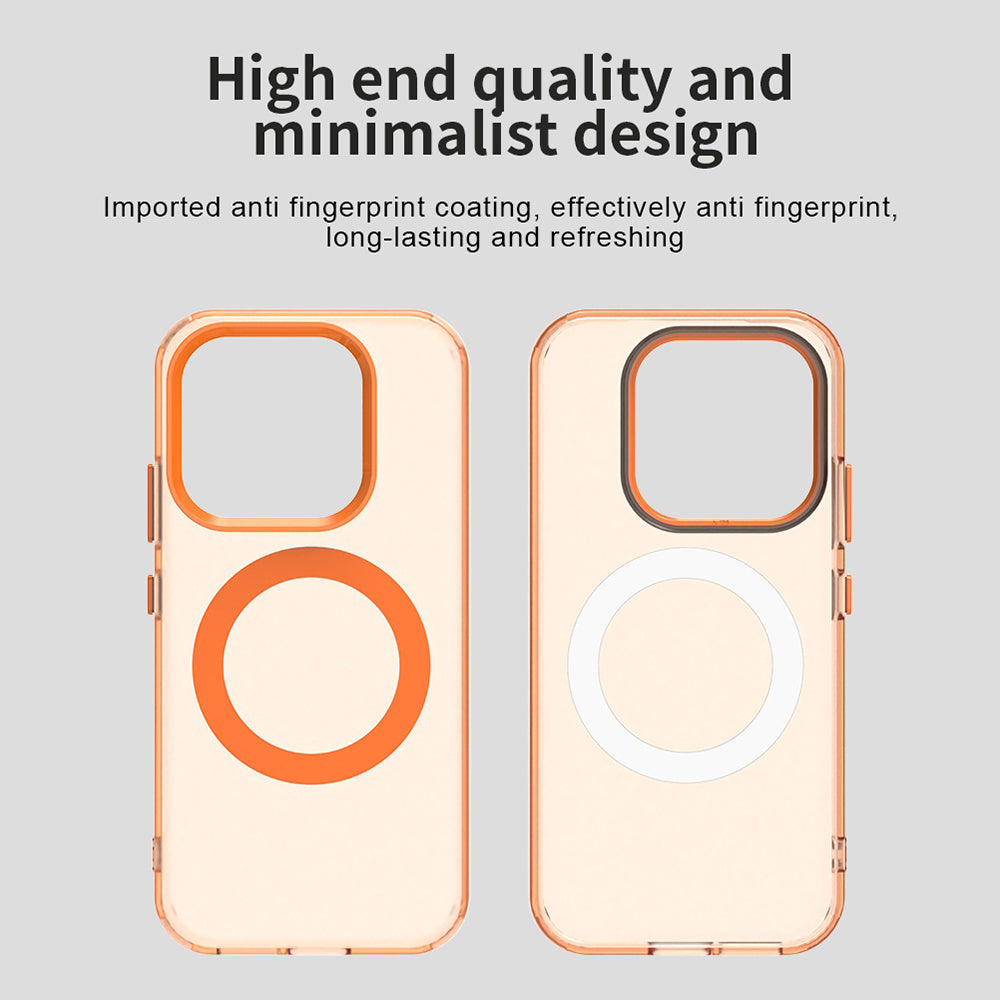 Калъф MagSafe за Xiaomi 17, Techsuit, CandyCase, Оранжев