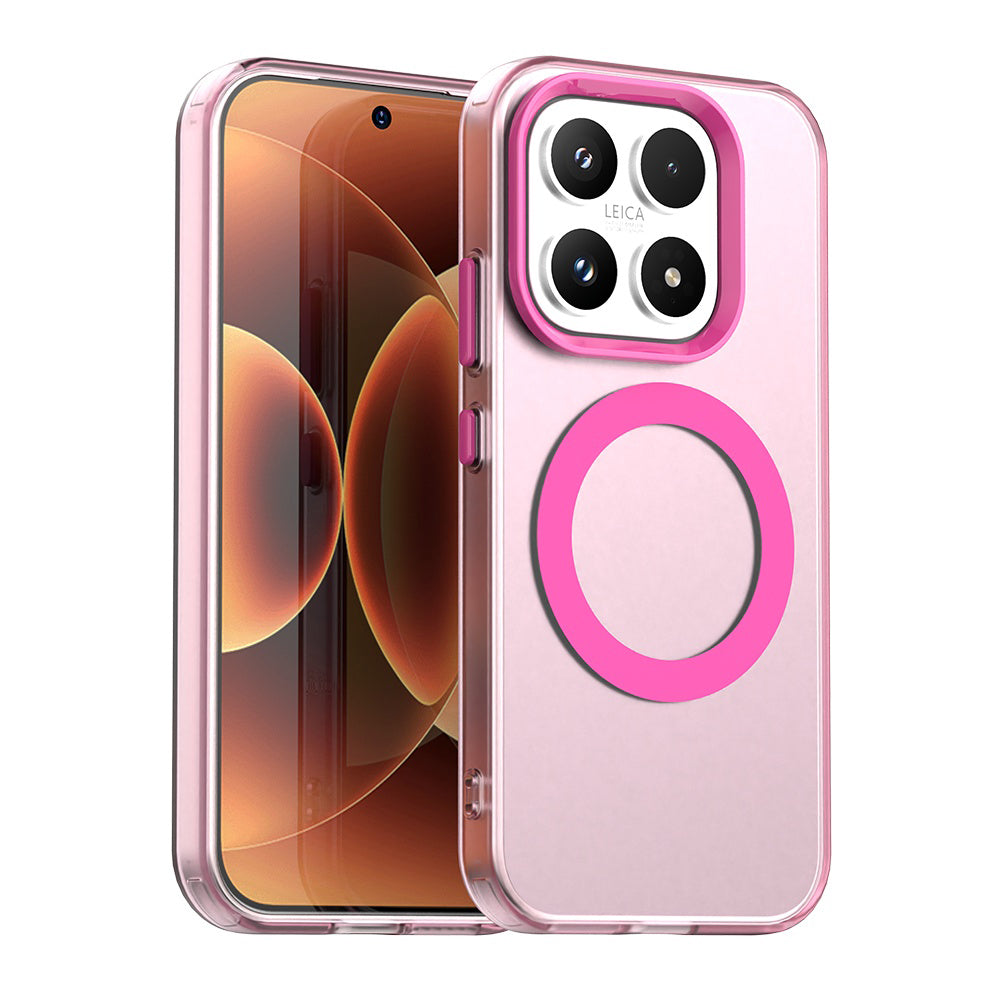 Калъф MagSafe за Xiaomi 17, Techsuit, CandyCase, Розов