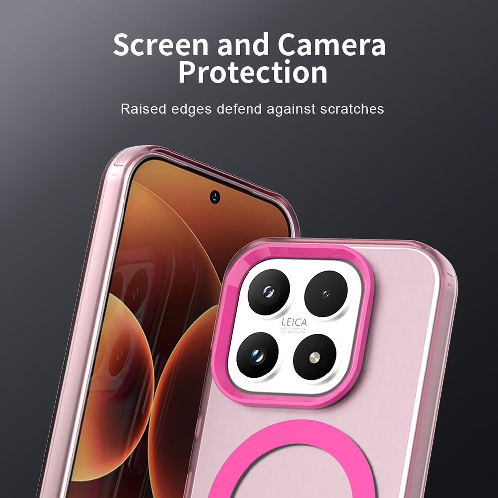 Калъф MagSafe за Xiaomi 17, Techsuit, CandyCase, Розов