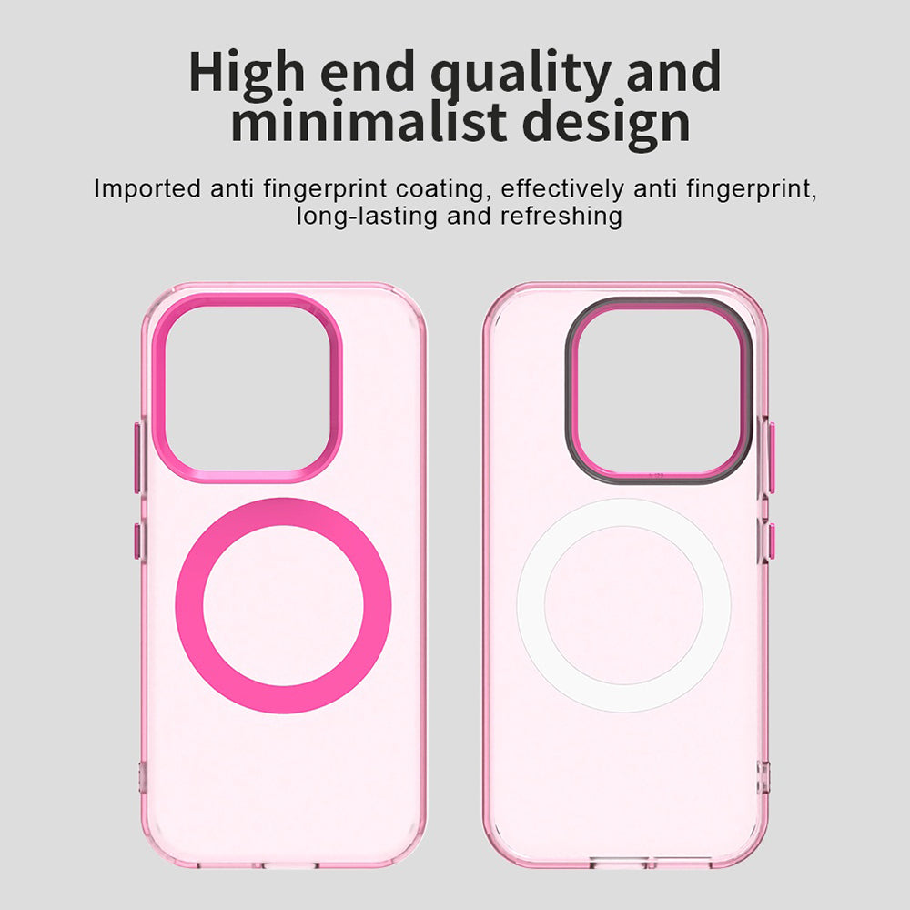 Калъф MagSafe за Xiaomi 17, Techsuit, CandyCase, Розов