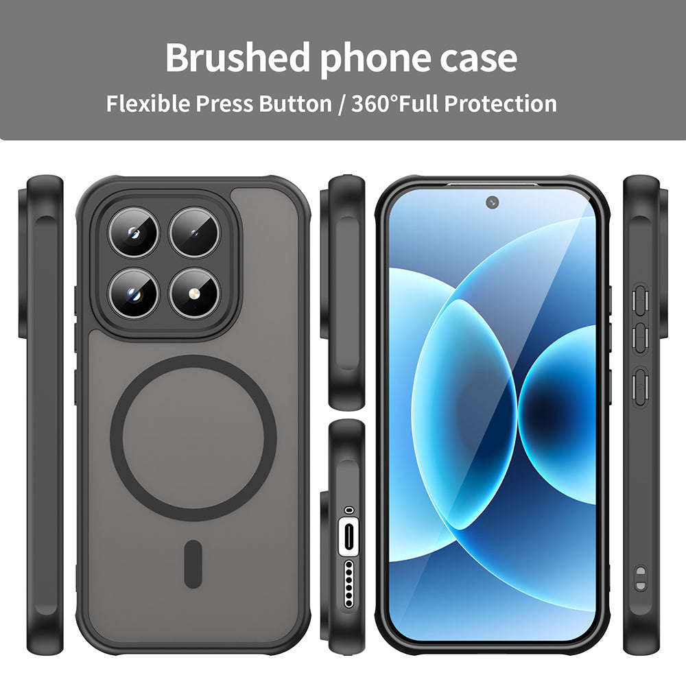 Калъф MagSafe за Xiaomi 17, Techsuit, HaloFrost II, Син