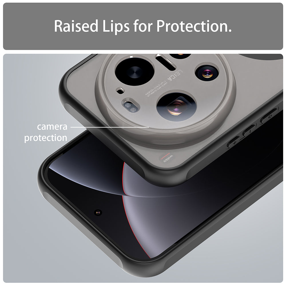 Калъф MagSafe за Xiaomi 17 Ultra, Techsuit, HaloFrost II, Черен