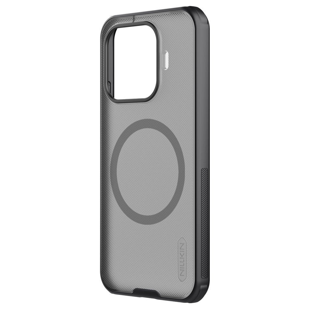 Калъф MagSafe за Xiaomi 17T, Nillkin, Super Shield Pro, Черен Прозрачен Сатениран