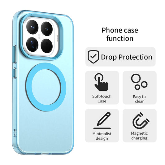 MagSafe Case for Xiaomi 17T Pro, Techsuit, CandyCase, Blue