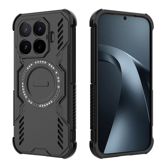 MagSafe калъф за Xiaomi 17T, Techsuit, ArmorMag, Черен