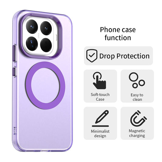 Калъф MagSafe за Xiaomi 17T, Techsuit, CandyCase, Лилав