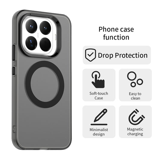 Калъф MagSafe за Xiaomi 17T, Techsuit, CandyCase, Черен