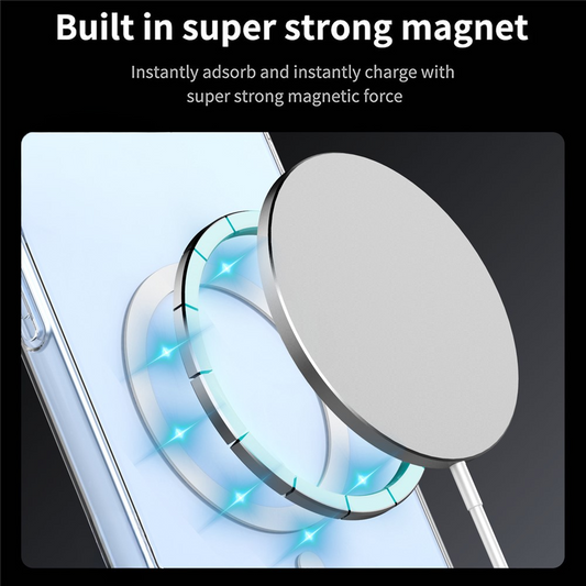 MagSafe калъф за Xiaomi 17T, OEM, противоударен, прозрачен