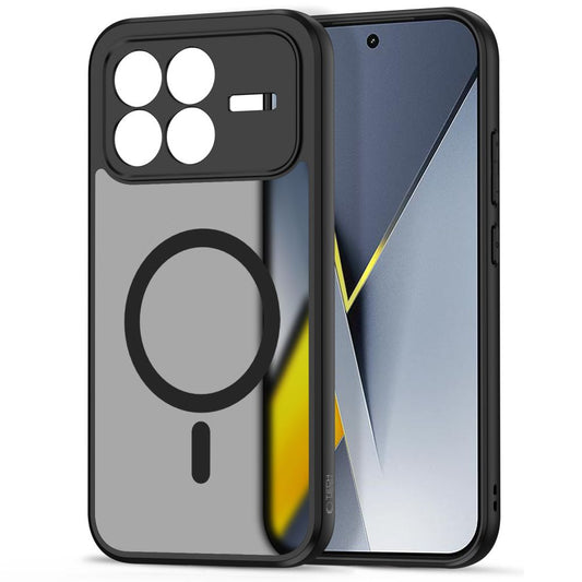 Калъф MagSafe за Xiaomi Poco F8 Pro, Tech-Protect, Magmat, Черен