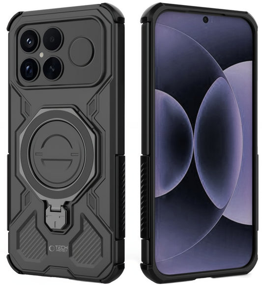 Калъф MagSafe за Xiaomi Poco F8 Ultra, Tech-Protect, TacticStand, Матово Черен