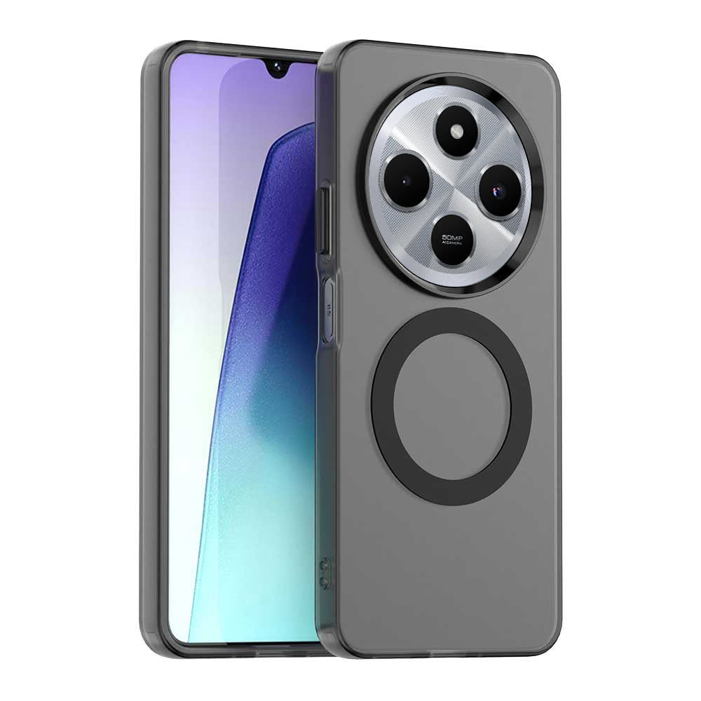 Калъф MagSafe за Xiaomi Poco C75 / Redmi 14C, Techsuit, CandyCase, Черен