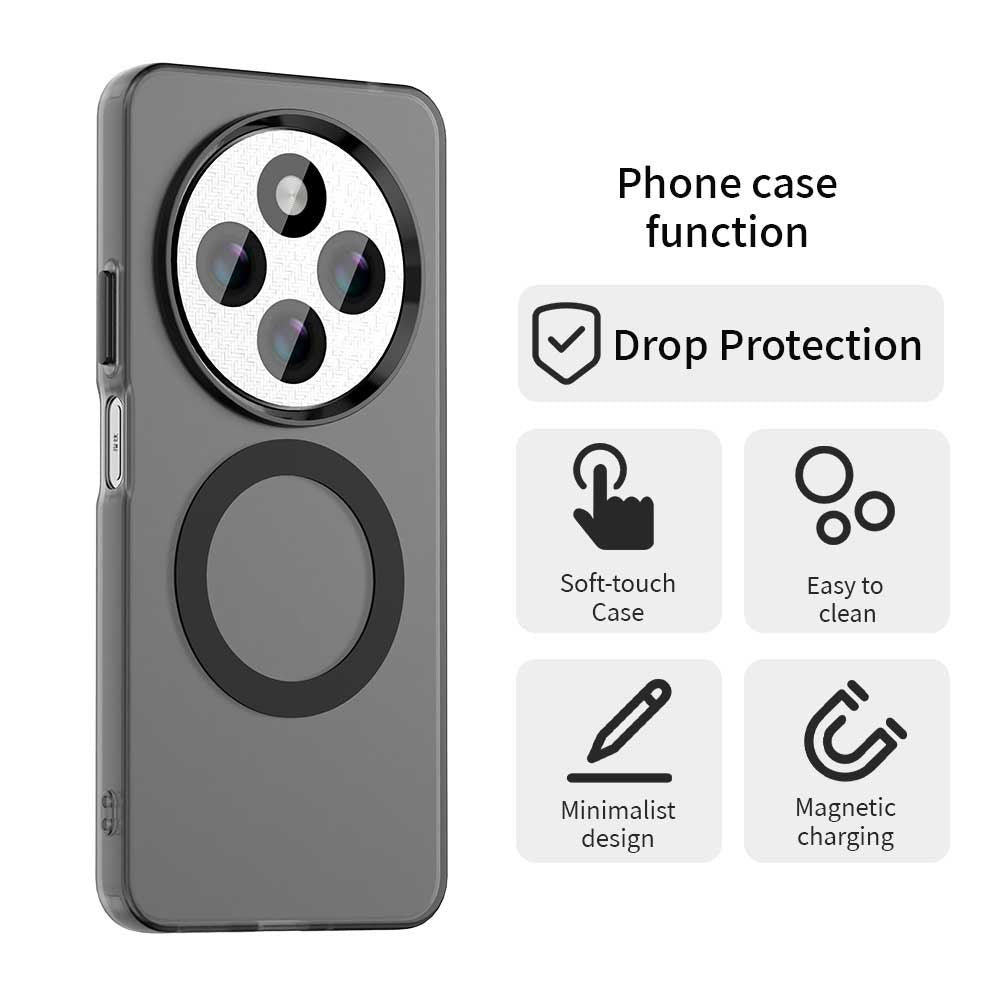 Калъф MagSafe за Xiaomi Poco C75 / Redmi 14C, Techsuit, CandyCase, Черен