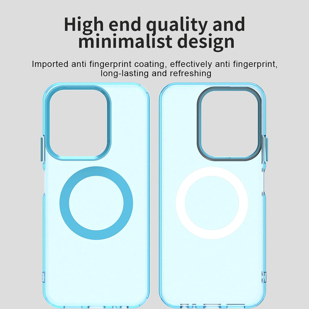 Калъф MagSafe за Xiaomi Poco C85 4G / Redmi 15C 5G / 15C 4G, Techsuit, CandyCase, Син