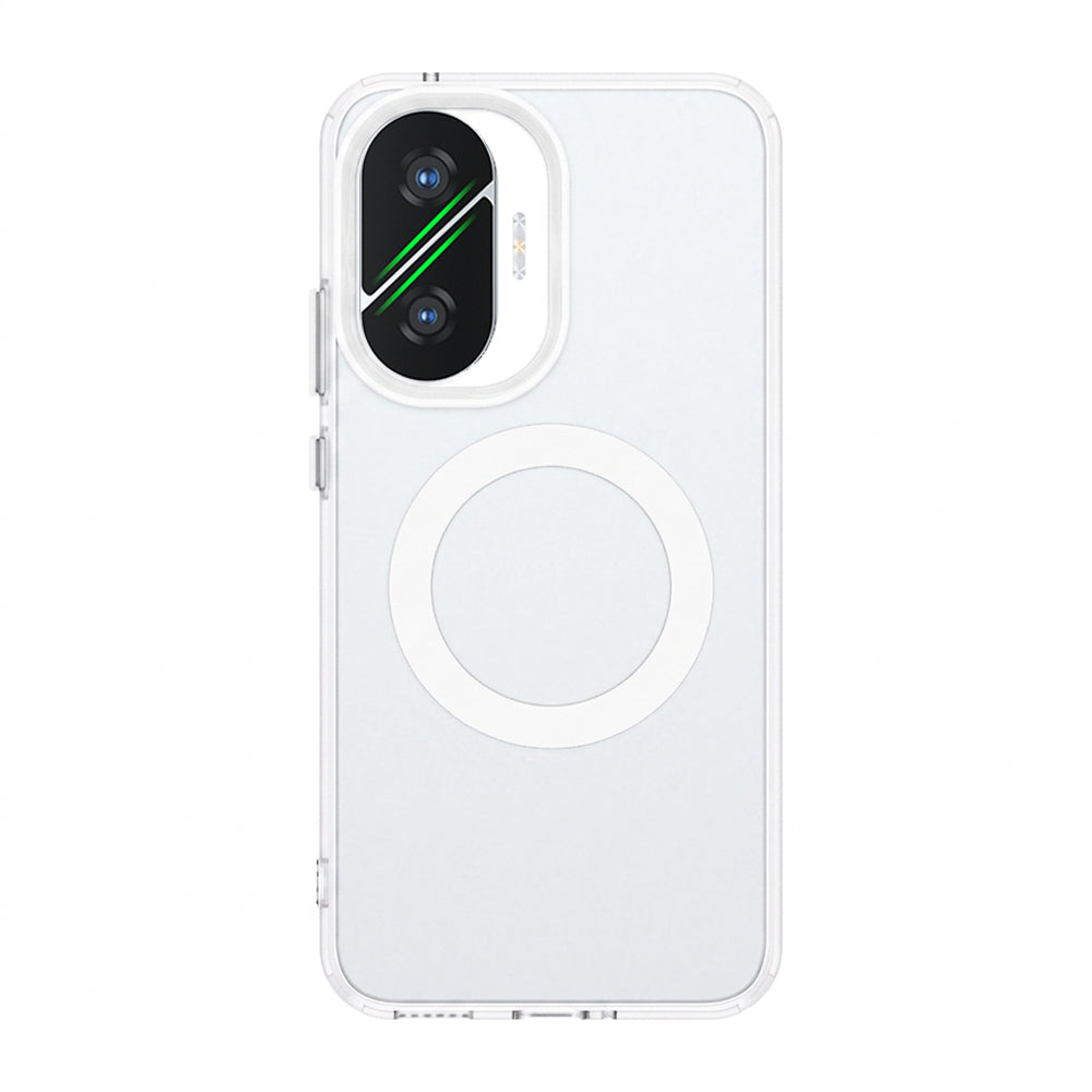 MagSafe калъф за Xiaomi Poco F7, Techsuit, CandyCase, бял