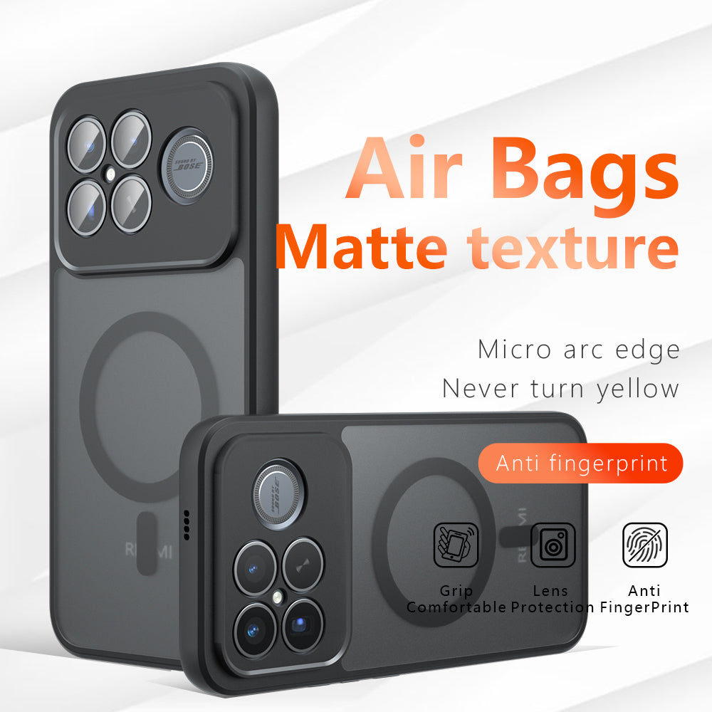 Калъф MagSafe за Xiaomi Poco F8 Ultra, Techsuit, PureFrost, Сатенено черен