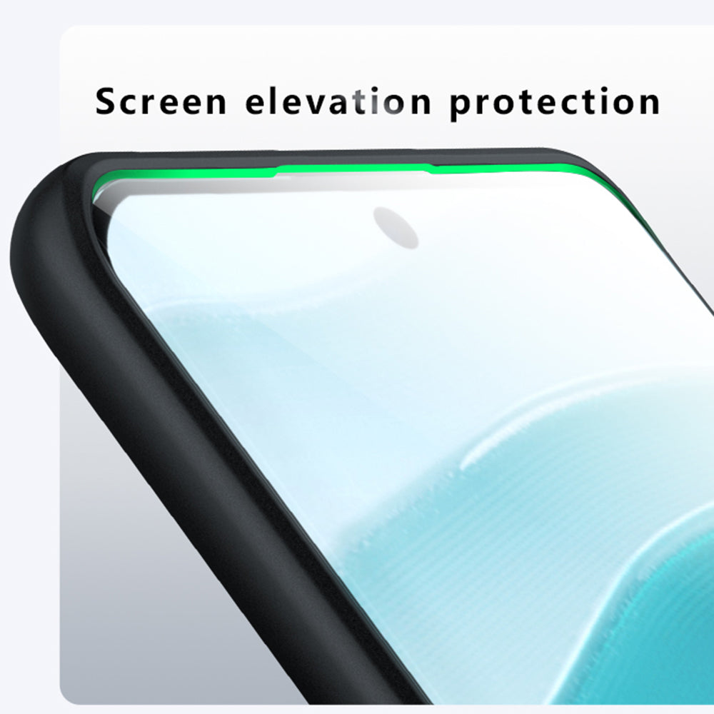 Калъф MagSafe за Xiaomi Poco X7 / Note 14 Pro 5G, Techsuit, PureFrost, Черен сатен