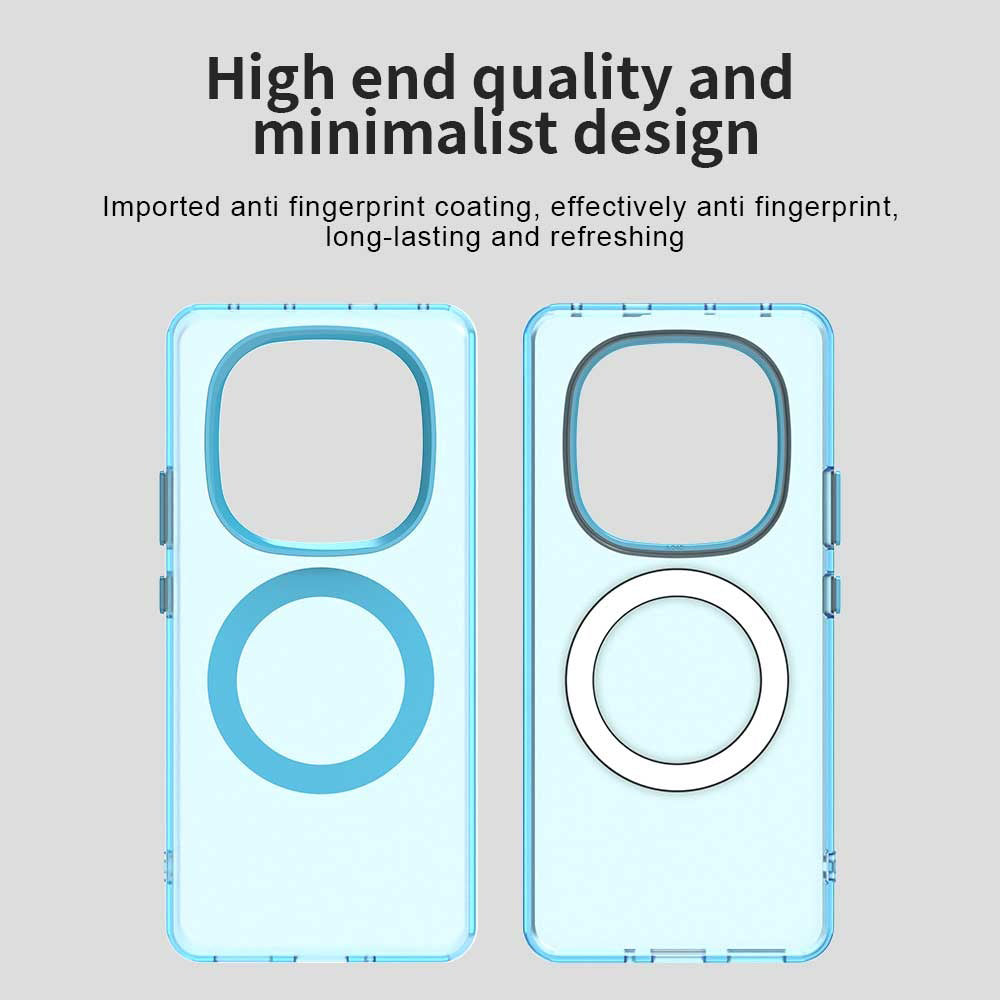 MagSafe калъф за Xiaomi Poco X7 / Redmi Note 14 Pro 5G, Techsuit, CandyCase, Син