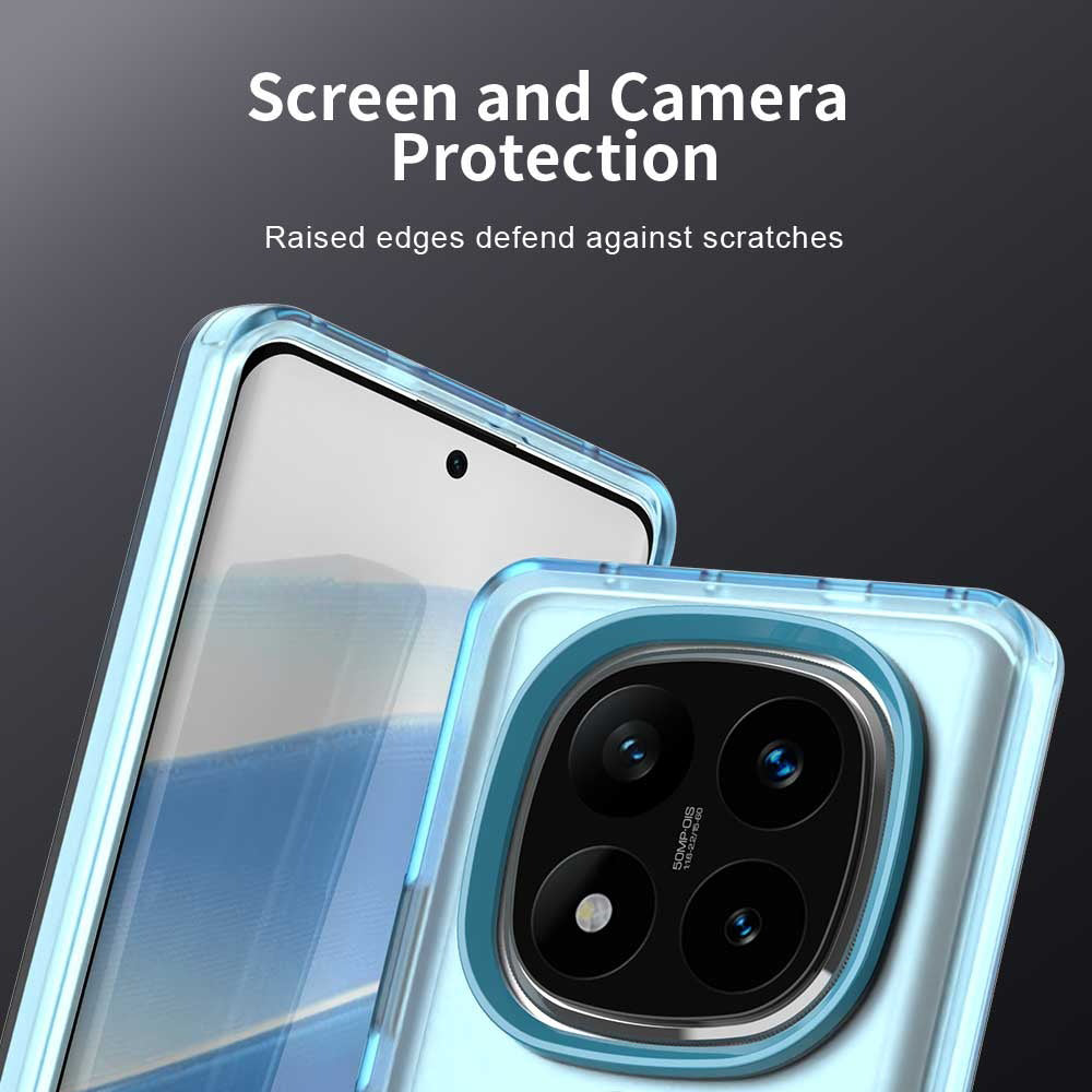 MagSafe калъф за Xiaomi Poco X7 / Redmi Note 14 Pro 5G, Techsuit, CandyCase, Син