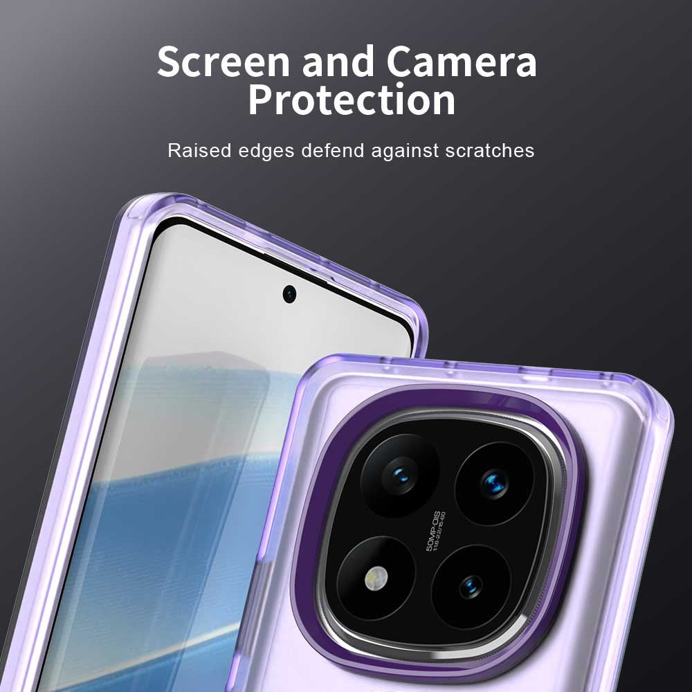 Калъф MagSafe за Xiaomi Poco X7 / Redmi Note 14 Pro 5G, Techsuit, CandyCase, Лилав