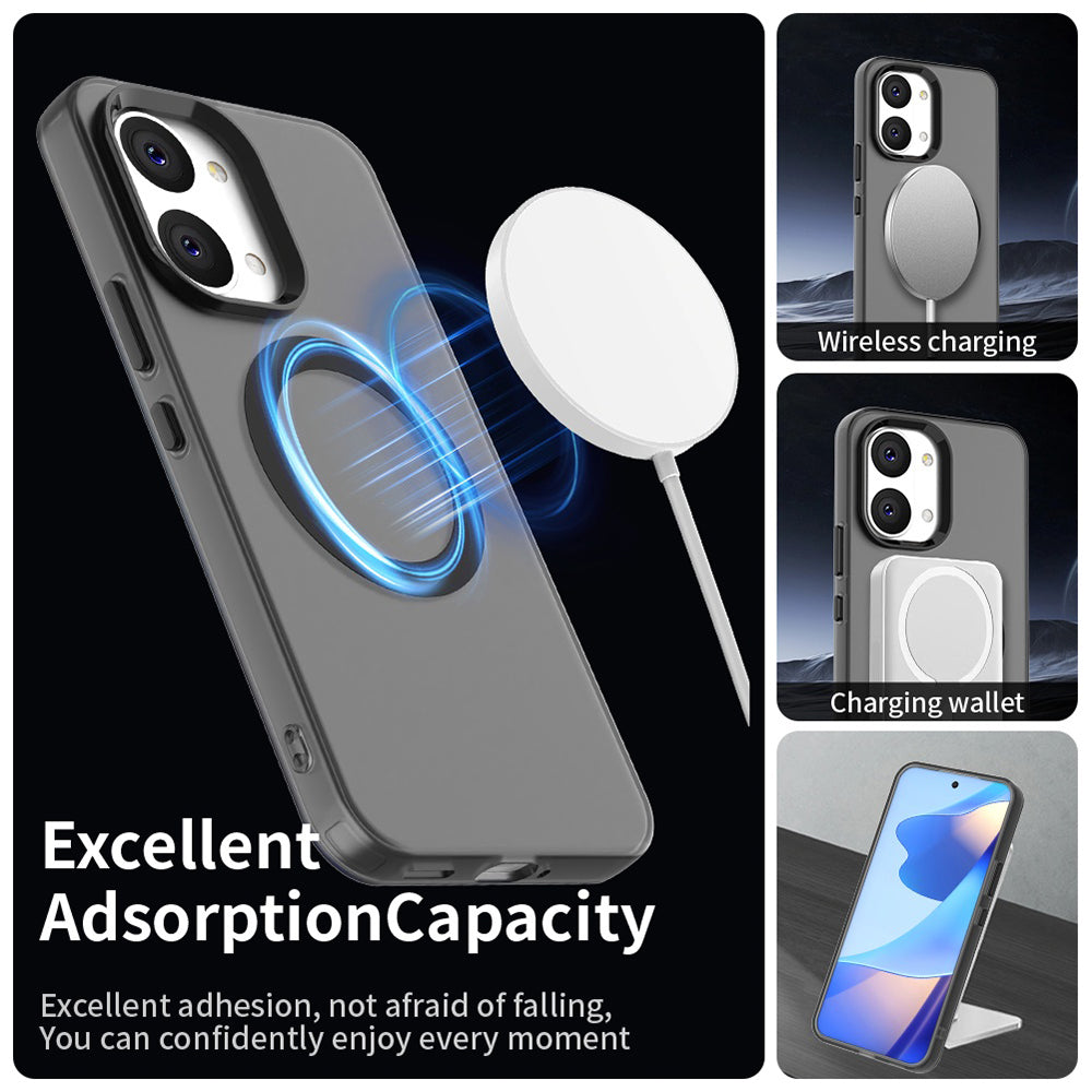 Калъф MagSafe за Xiaomi Poco X8 Pro Max, Techsuit, CandyCase, Черен