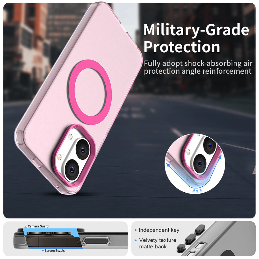 Калъф MagSafe за Xiaomi Poco X8 Pro Max, Techsuit, CandyCase, Розов