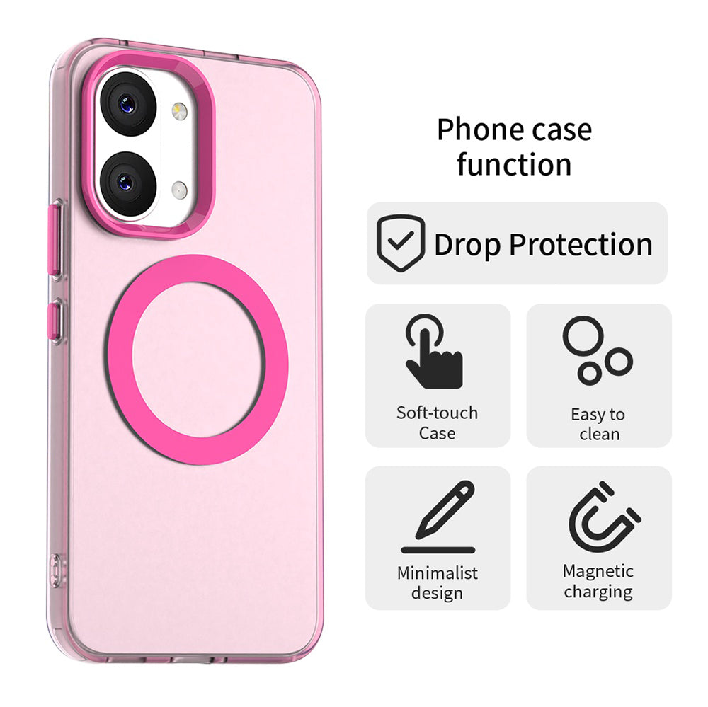 Калъф MagSafe за Xiaomi Poco X8 Pro Max, Techsuit, CandyCase, Розов