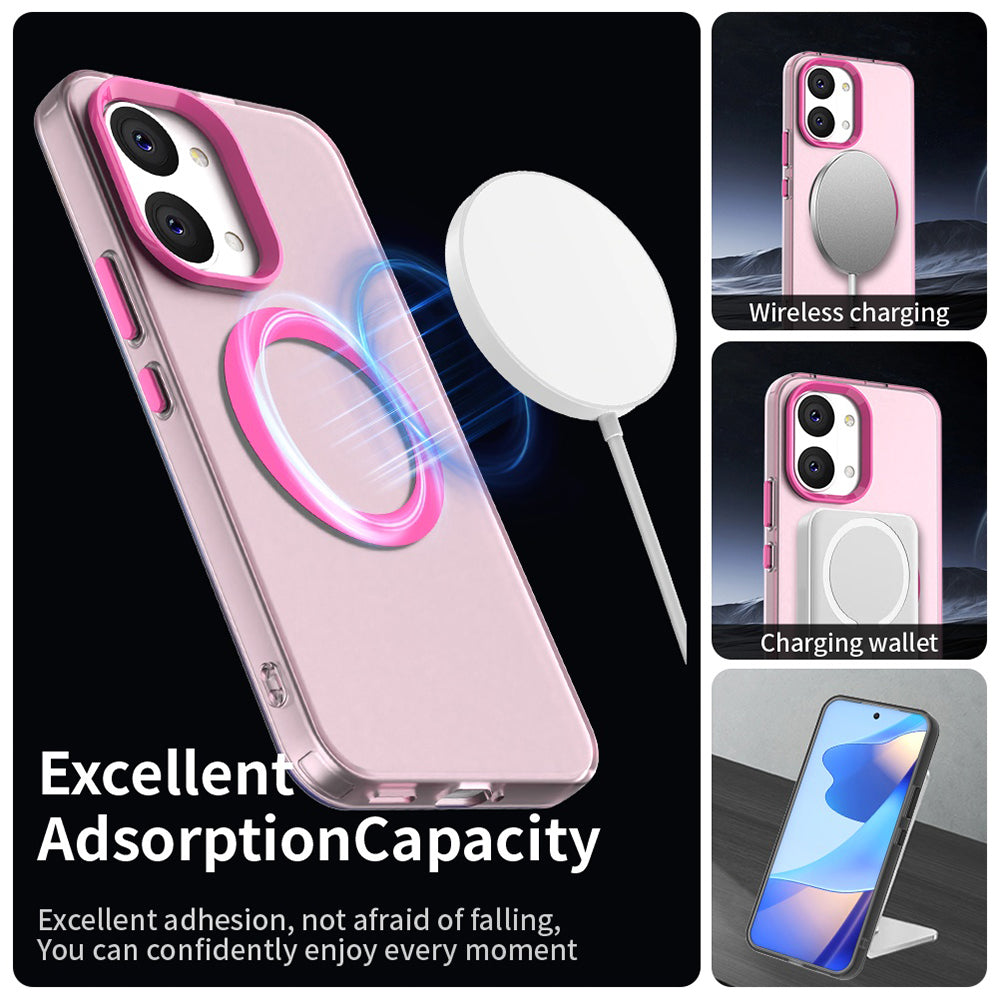 Калъф MagSafe за Xiaomi Poco X8 Pro Max, Techsuit, CandyCase, Розов